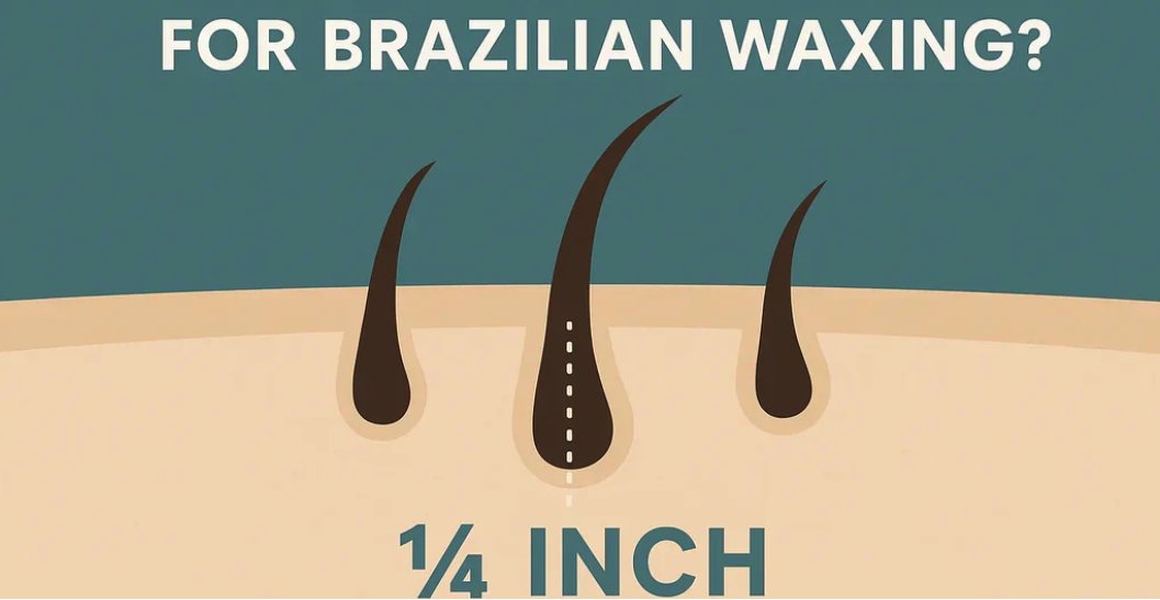 How much hair growth you need before your Brazilian wax